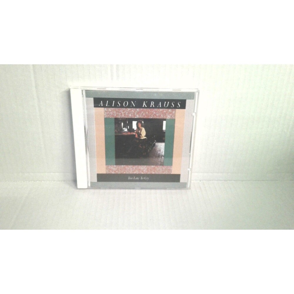 Alison Krauss Too Late To Cry CD 1987 Rounder Records